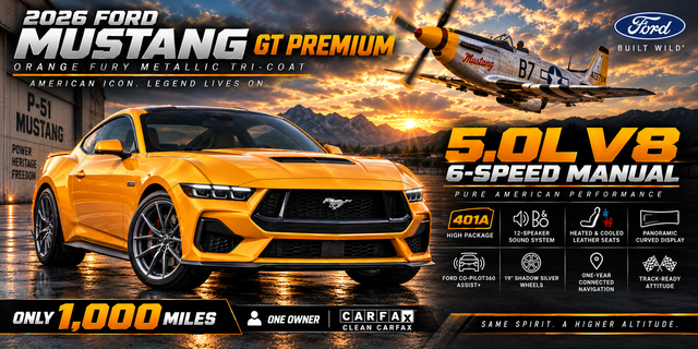 2026 Ford Mustang GT Premium