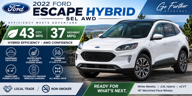2022 Ford Escape Hybrid SEL