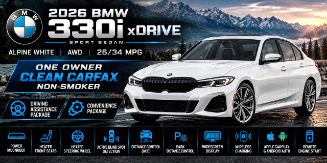 2026 BMW 3 Series 330i xDrive