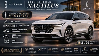 2024 Lincoln Nautilus Premiere