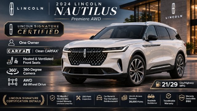 2024 Lincoln Nautilus Premiere