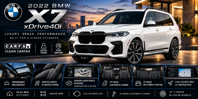 2022 BMW X7 xDrive40i