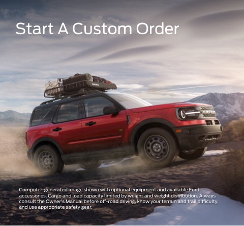 Start a custom order | Mission Ford of Dearborn in Dearborn MI